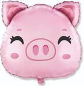 Balon foliowy 24 cale FX - Świnka