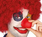 Lateksowy Sztuczny Czerwony Nos KLAUNA z DŹWIĘKIEM