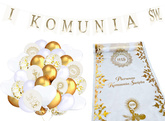 Zestaw Komunijny Balony, Baner, Bieżnik