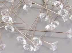 Diament 8mm na szpilce 51mm op. ok. 100szt. - 1op.