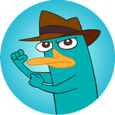 Opłatek tortowy 29 cm, Fineasz i Ferb 1 szt.