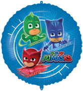 Balon Foliowy PJ Masks Pidżamersi Urodziny 46cm