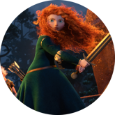 Opłatek tortowy 29 cm, Merida Waleczna 1 szt.