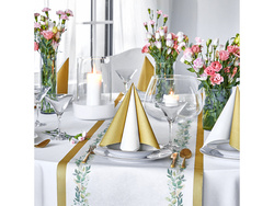 Bieżnik Flizelinowy Eukaliptus Komunia 40x500cm