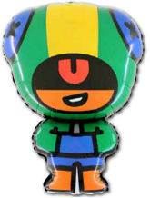 Balon Foliowy BRAWL STARS Leon Urodziny Party 81cm