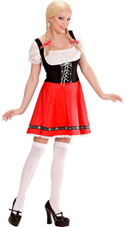 Kostium BAWARKA Bawarska Dziewczyna OKTOBERFEST XS