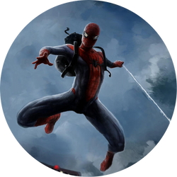 Opłatek tortowy 29 cm, Spiderman 1 szt.