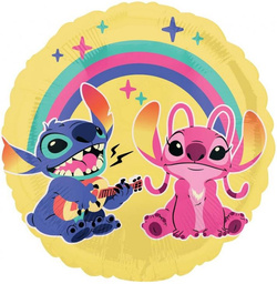 Balon Foliowy STITCH ANGEL Lilo Sticz Sitch 45cm