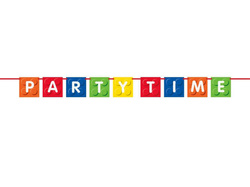 Baner Girlanda KLOCKI Urodziny Party Lego 182cm