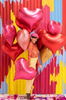 Balon foliowy Serce, 75x64,5 cm, czerwony, 1 szt.