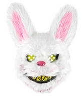 Maska UPIORNY KRÓLIK Biały Morderca Hallowen