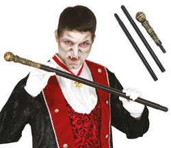Laska Podpora Wampira Lorda Czarna Halloween 80cm