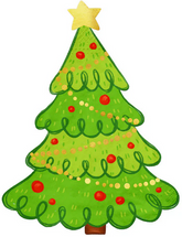 Serwetki Świąteczne CHOINKA Drzewko 23x30,8cm 10sz