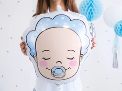 Balon Foliowy CHŁPOPIEC Bobas Baby Shower 40x45cm