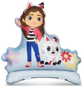 Balon Foliowy Stojący Koci Domek Gabi 92x90,5cm