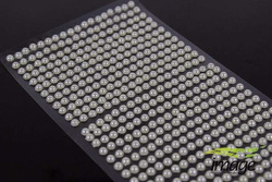 Perełki przyklejane do dekoracji 4mm, 1 op.