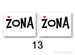 Naklejki na buty Żona, 2 szt, 1 op.