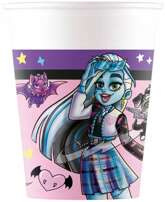 Kubeczki Papierowe MONSTER HIGH Party 200ml 8szt.
