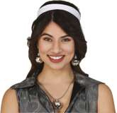 Naszyjnik Kula Dyskotekowa Disco Srebrna Lata 70