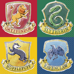 Serwetki HOGWART Harry Potter Party 33x33cm 16szt.