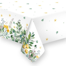 Obrus Papierowy Liście Gałązki Eukaliptus 120x180c