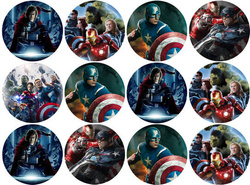 Muffiny na babeczki, Avengers 1 kpl.
