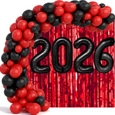 Zestaw Sylwester, 09-3 Łuk Balonowy Kurtyna