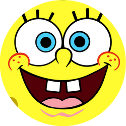 Opłatek tortowy 29 cm, SpongeBob 1 szt.