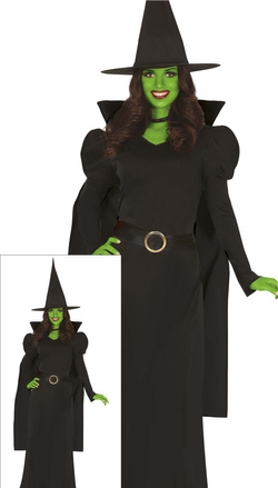 Kostium Strój Sukienka CZAROWNICA Wiedźma, L