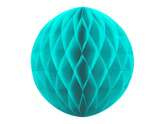 Kula Bibułowa, Turkusowy, 40 cm, 1 szt.