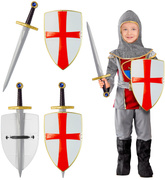 Zestaw Rycerski TARCZA i MIECZ Wojownik Broń