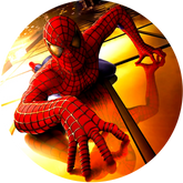 Opłatek tortowy 14 cm, Spiderman 1 szt.