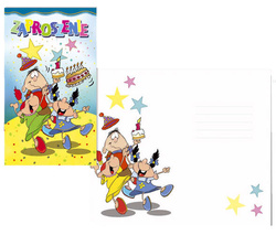 Zaproszenie Dziecięce urodziny, 1 szt.