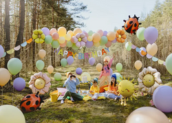 Balony Foliowe do Girland STOKROTKI Mix 65cm 4szt.
