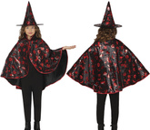 Zestaw Kostium Strój Czerwona CZAROWNICA Wiedźma