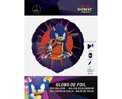 Balon foliowy 18" FX - Sonic, pakowany