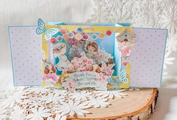 Naklejki Dekoracyjne z Brokatem Pastelowe 22szt.