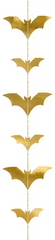 Girlanda Nietoperze, złoty, 1,5m 1 szt.