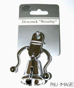 Dzwonek weselny, 1 szt.
