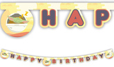 Baner Happy Birthday Star Wars Mandalorian Yoda