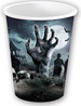 Kubeczki Papierowe CMENTARZ Halloween 240ml 6szt.