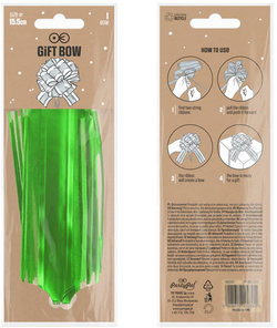 Kokarda Ściągana Prezentowa ZIELONA Urodziny 20cm