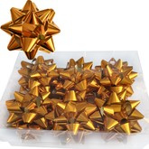 Rozety przyklejane 11 cm, złote 12 szt. 1 op.