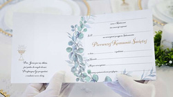 Zaproszenie na I Komunię, 1 szt.