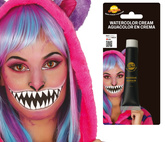 Farba Farbka Wodna Malowania Twarzy Makeup CZARNA