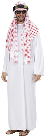 Kostium Strój SZEJK Książę Arabski Bogacz XXL