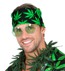 Chusta na Głowę Bandana Ganja Marihuana Zioło