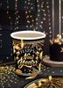 Kubeczki Papierowe HAPPY NEW YEAR 240ml 6szt.