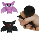 Antystresowy Gumowy NIETOPERZ Fiolet Halloween 9cm