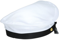 Czapka Admirała Kapitan Statku Marynarka Wojenna